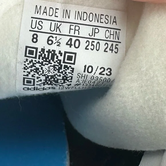 Adidas Originals Gazelle Bold Women's Sneaker in Active Pink/Gum/Blue Size 8 - Picture 10 of 14